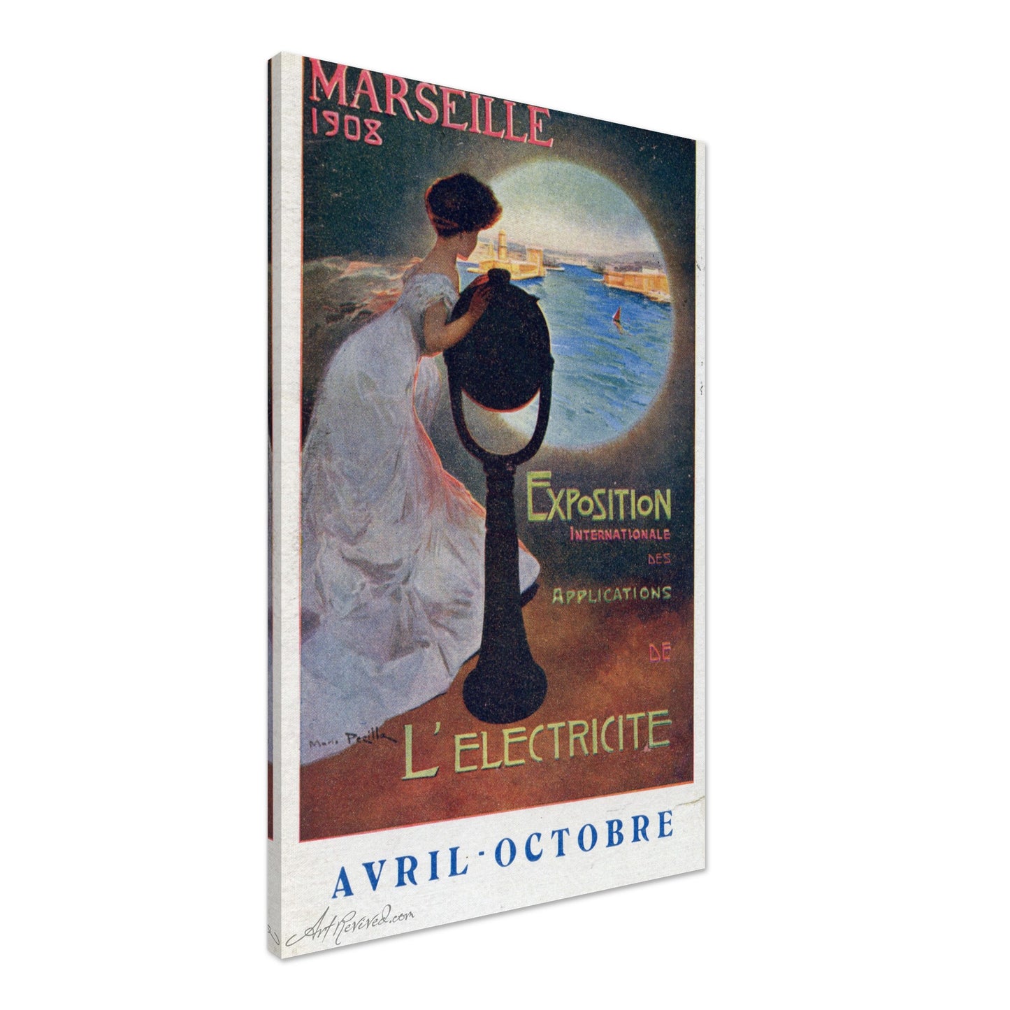 Marseille Exposition de l'electricite 1908