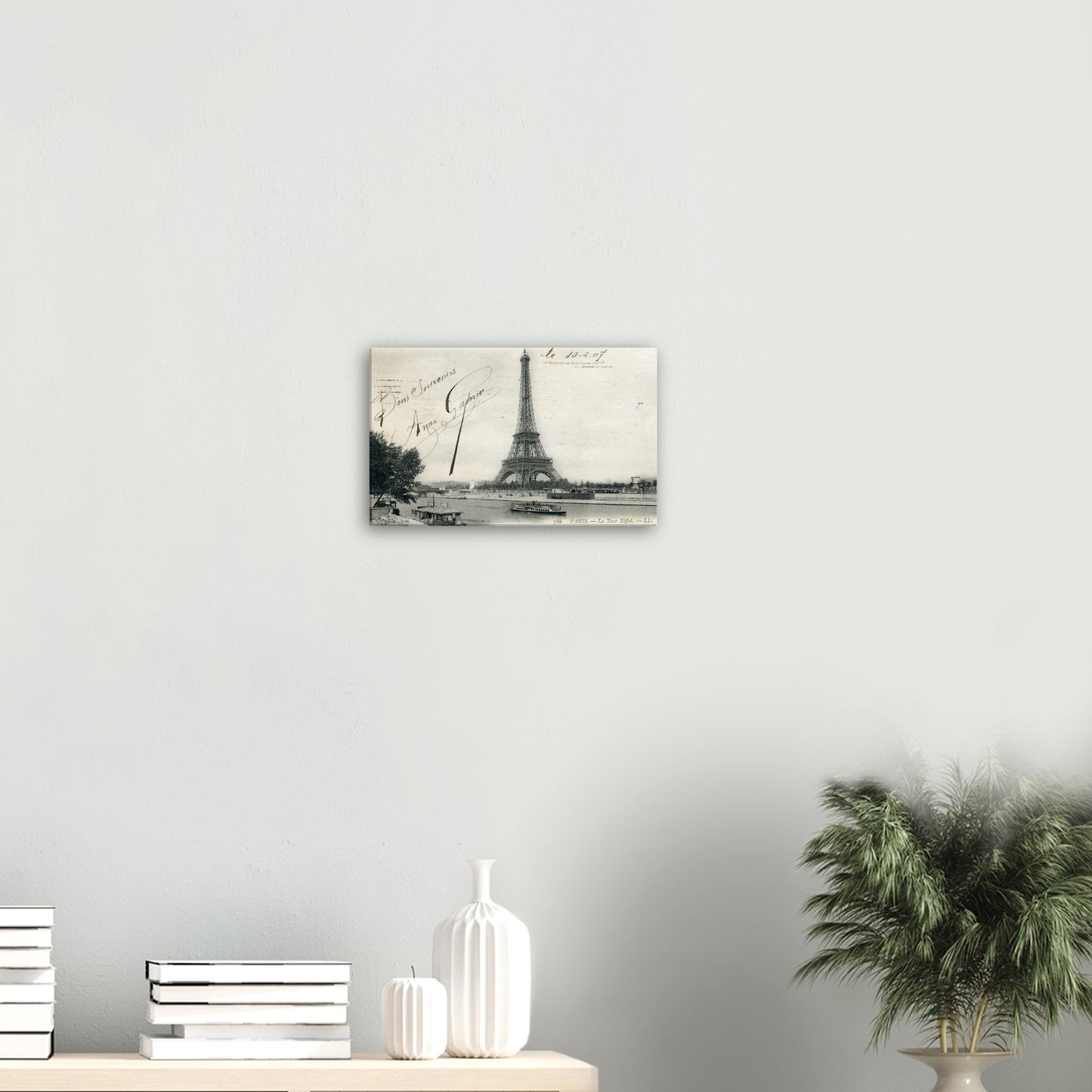 Eiffel tower with the River Seine in foreground