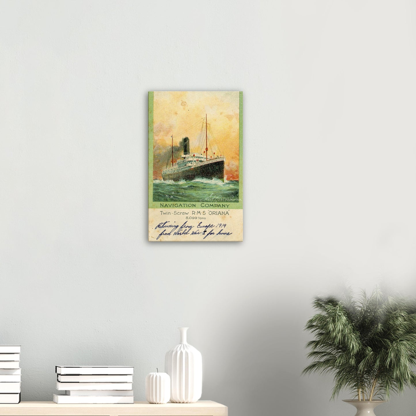 The Pacific Steam Navigation Co. "RMS Oriana"