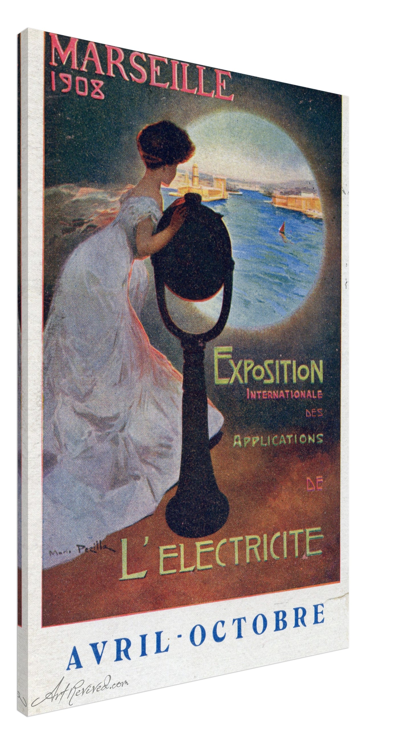 Marseille Exposition de l'electricite 1908