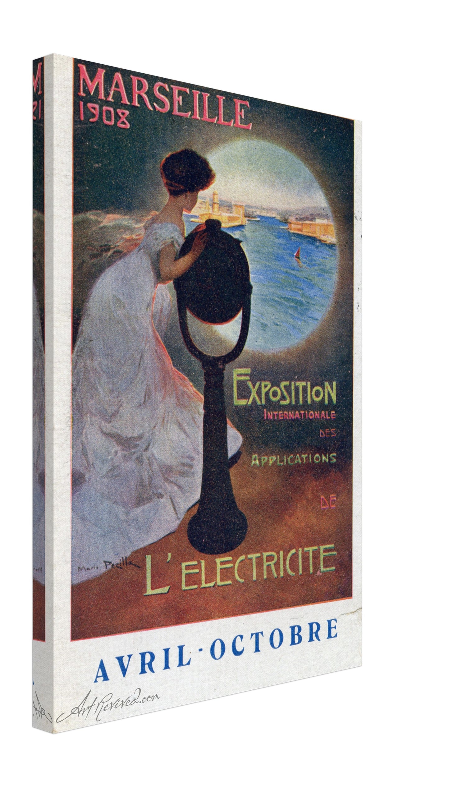 Marseille Exposition de l'electricite 1908