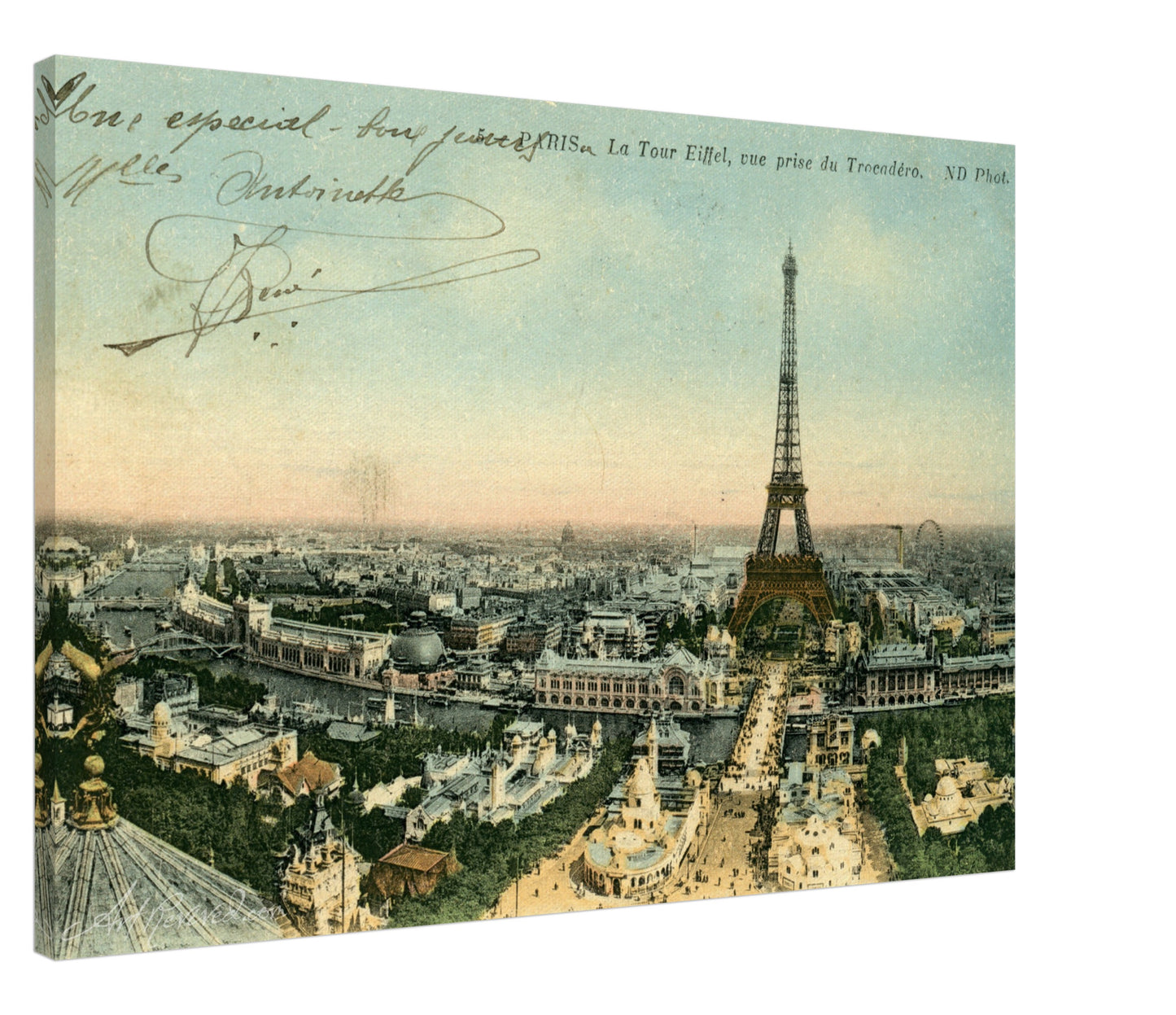 Panoramic view of Paris