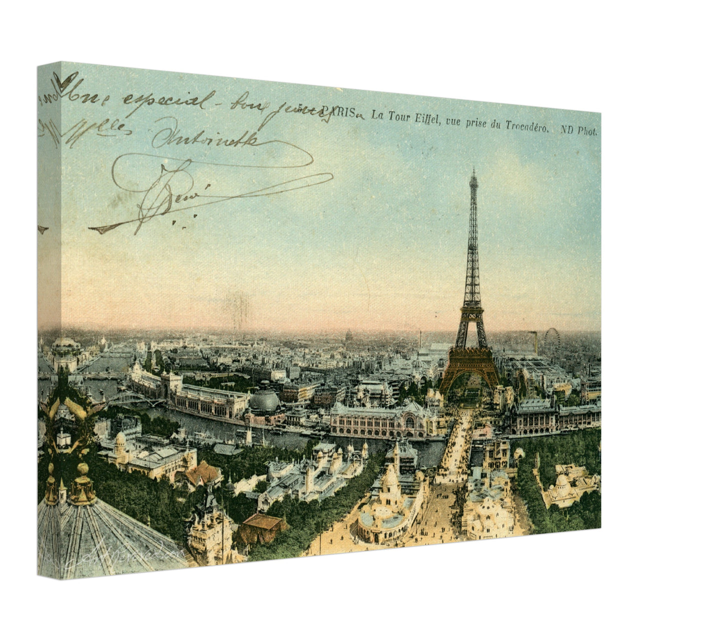 Panoramic view of Paris