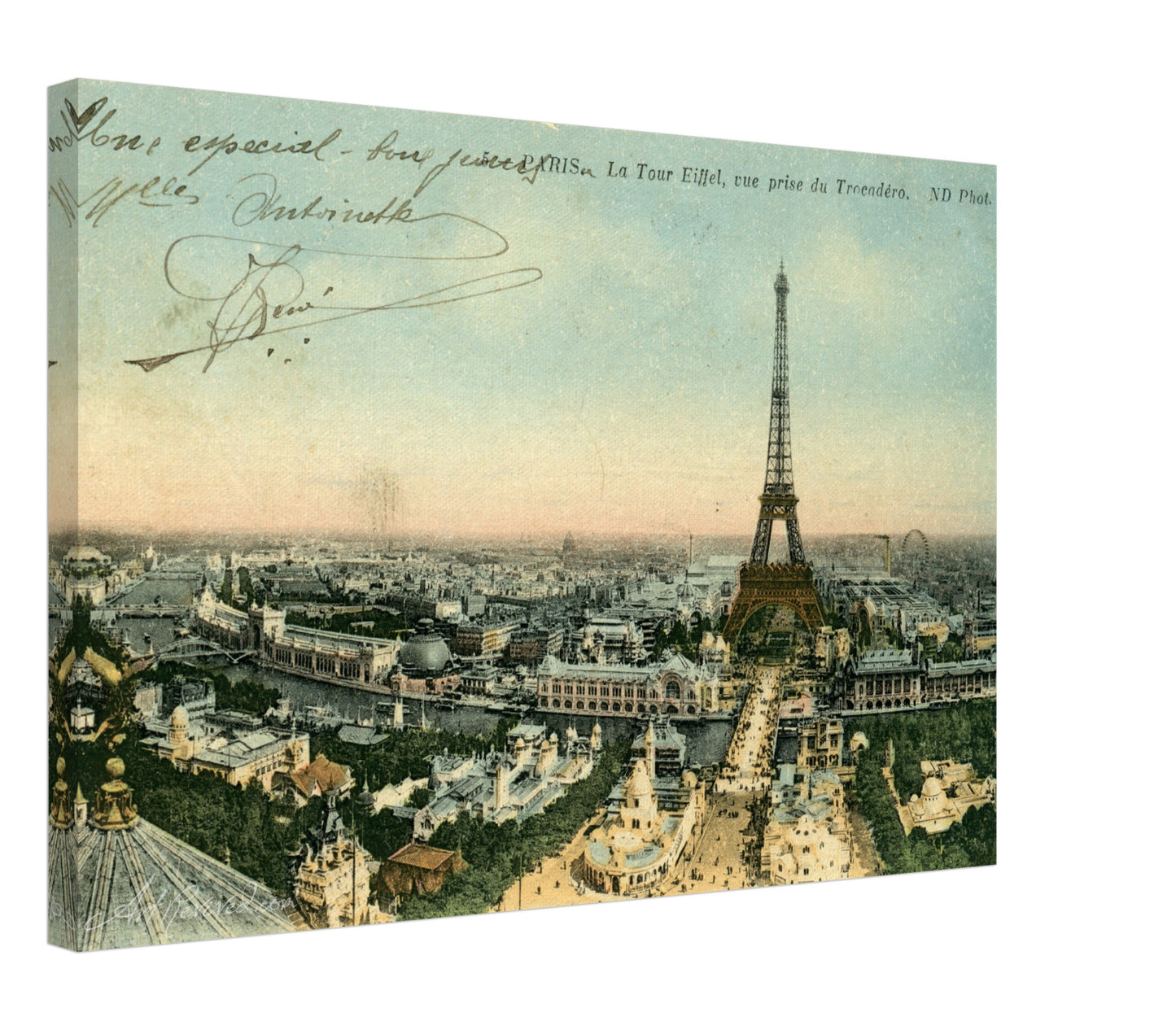 Panoramic view of Paris