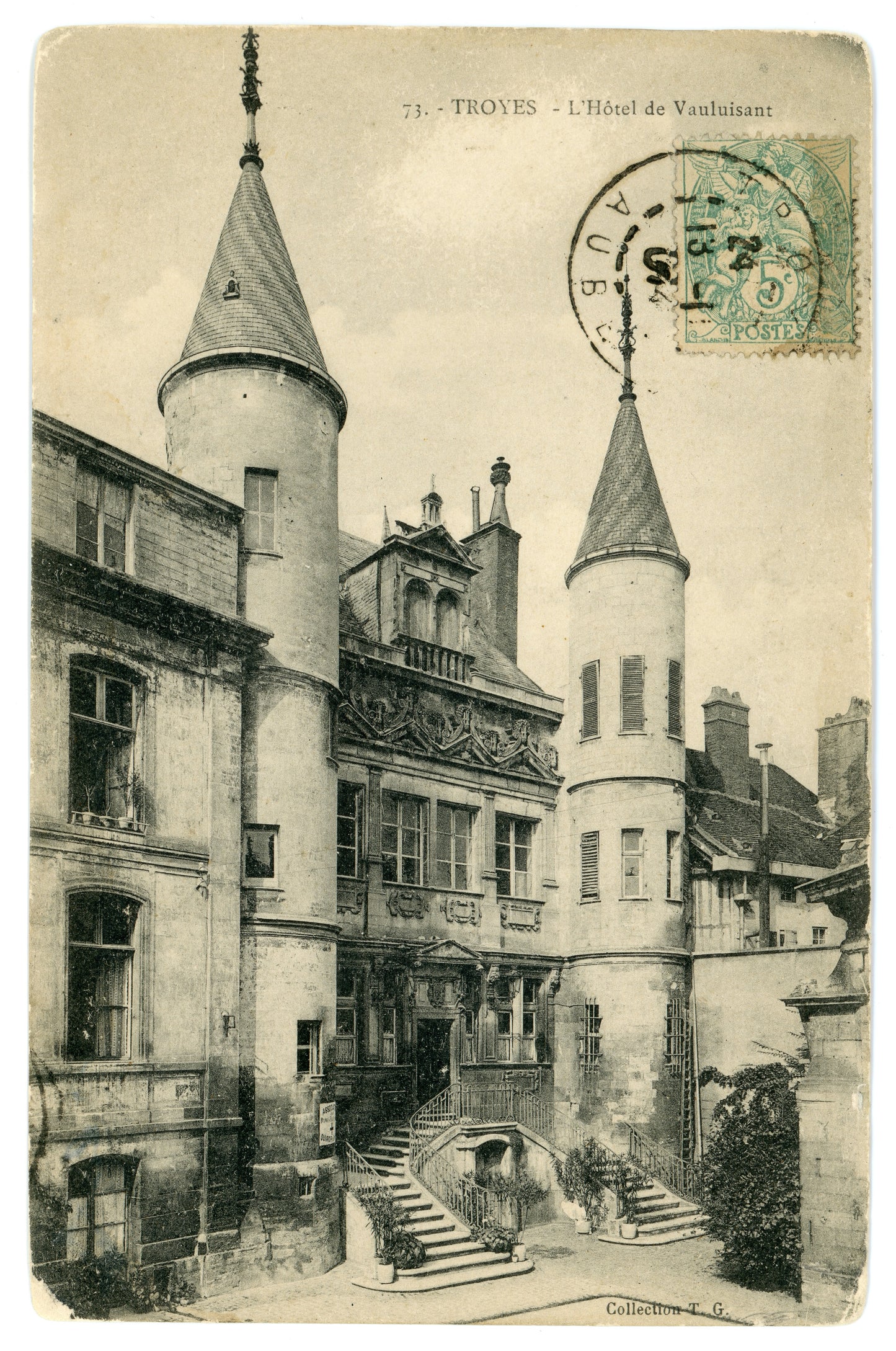 Hotel De Vauluisant-Troyes 01-13-1901
