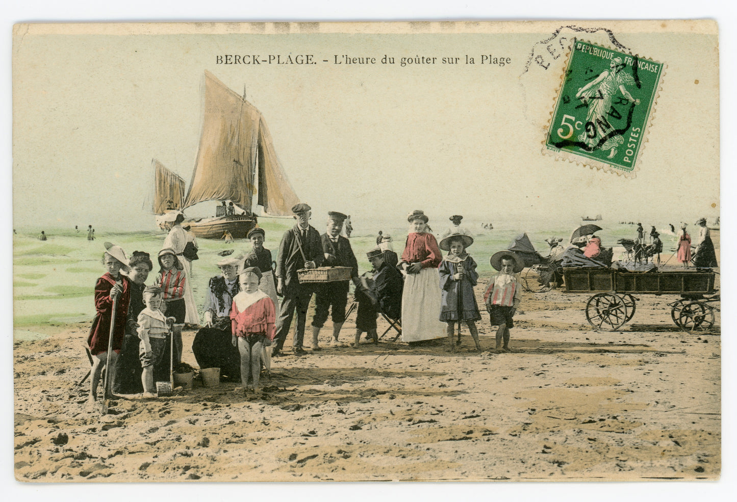 Berck plage-Tea time on the beach