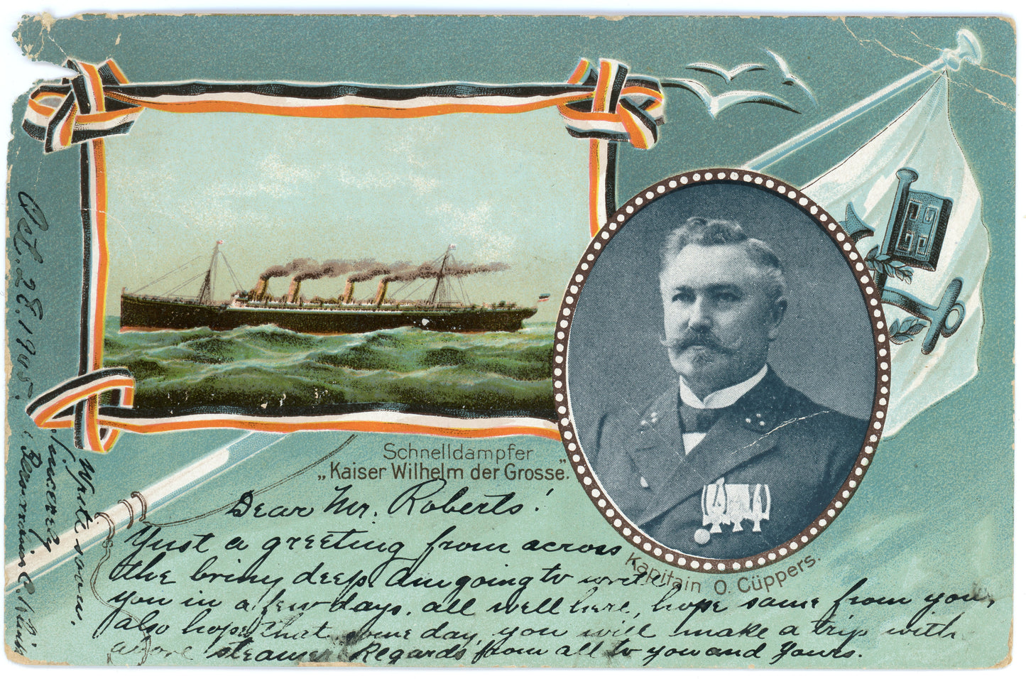 Nordd-Lloyd-Bremen "Kaiser Wihelm der Grosse"