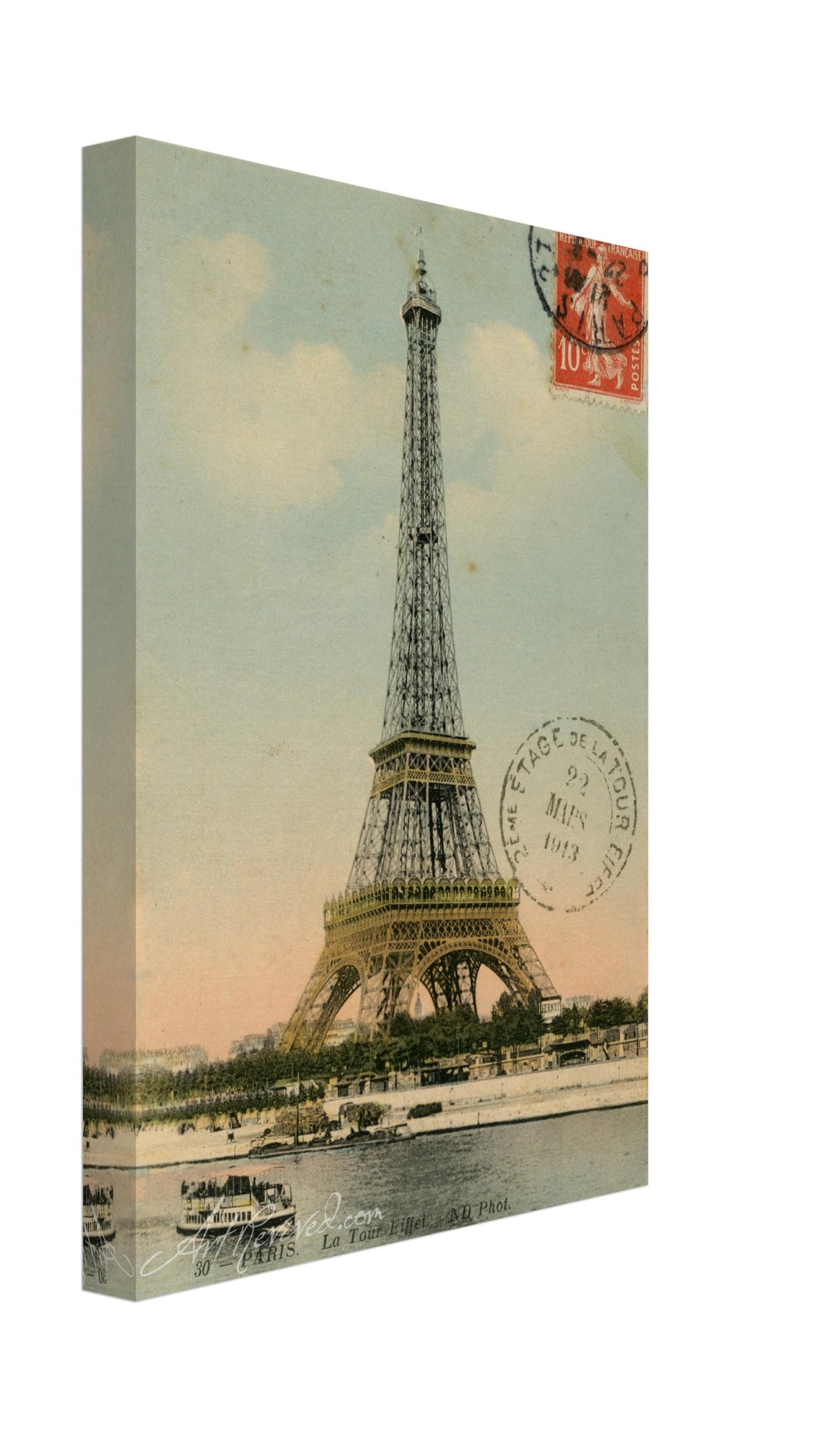 The Eiffel Tower 03-22-1913