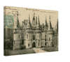 Chateau de Vigny Vintage Postcard Canvas: Troubadour-Style French Castle (07-20-1904)