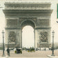 Colorized Arc de Triomphe & Horse-Drawn Carriages (1910) – Wall Art