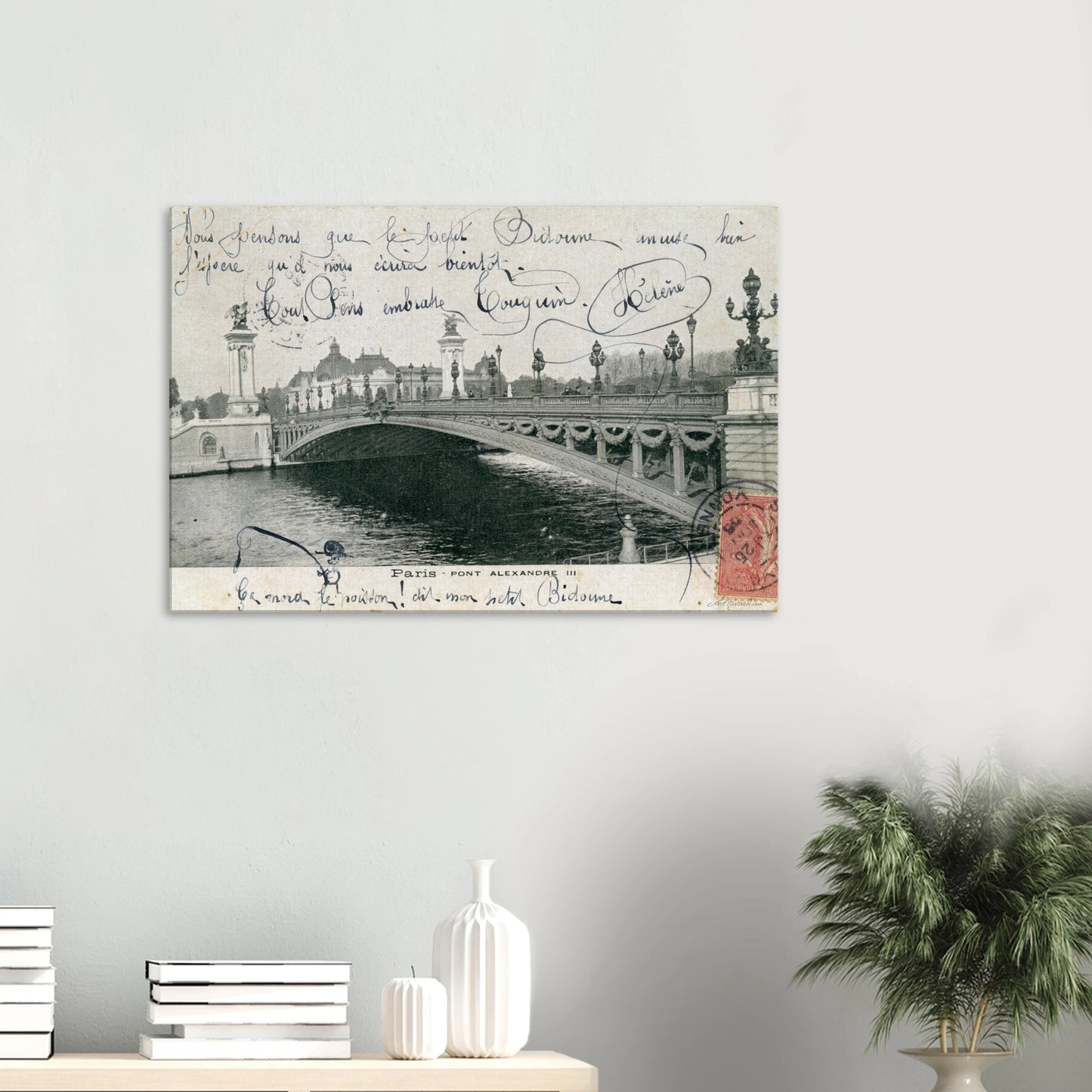 Alexandre III Bridge on the Seine (1905) – Wall Art