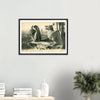 Notre Dame Gargoyle & Paris View (1900-1910) – Wall Art