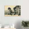 1900s Notre Dame Gargoyles - Iconic Parisian Guardians – Wall Art