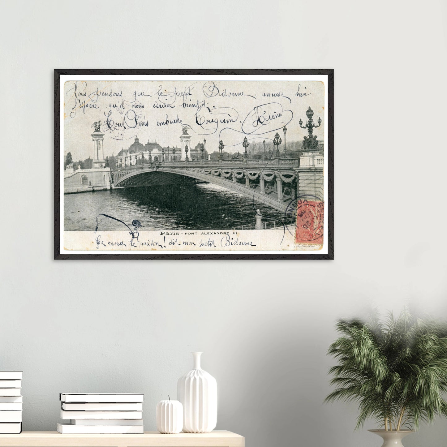 Alexandre III Bridge on the Seine (1905) – Wall Art