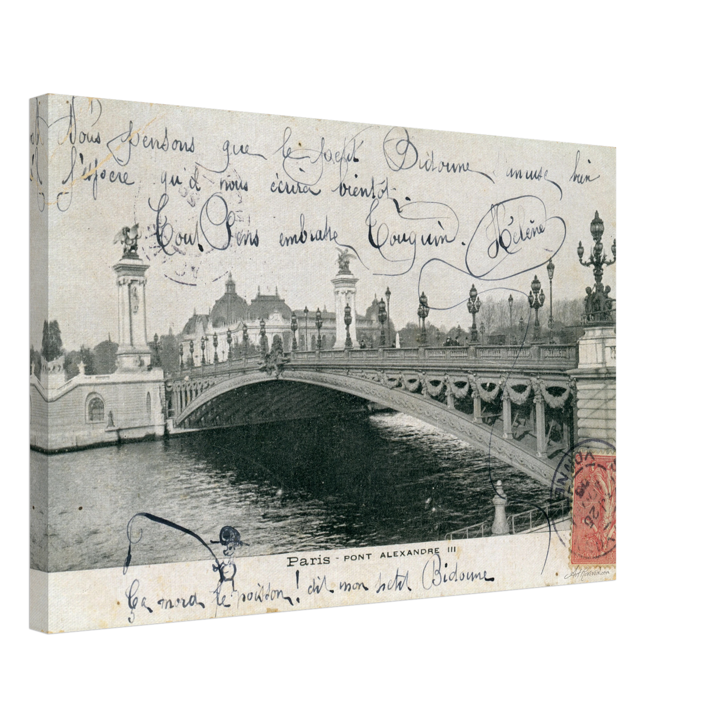 Alexandre III Bridge on the Seine (1905) – Wall Art