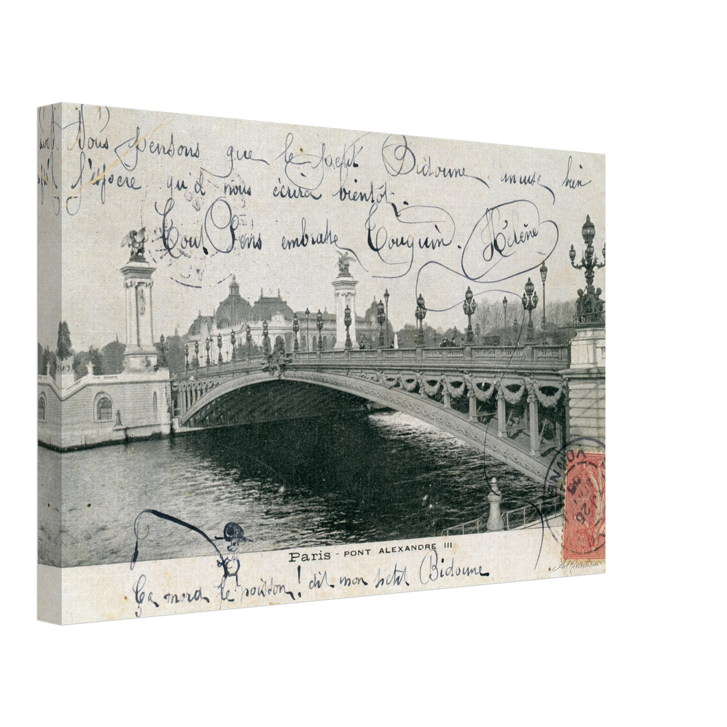 Alexandre III Bridge on the Seine (1905) – Wall Art