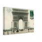 Colorized Arc de Triomphe & Horse-Drawn Carriages (1910) – Wall Art