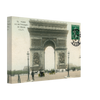 Colorized Arc de Triomphe & Horse-Drawn Carriages (1910) – Wall Art