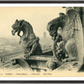 1900s Notre Dame Gargoyles - Iconic Parisian Guardians – Wall Art