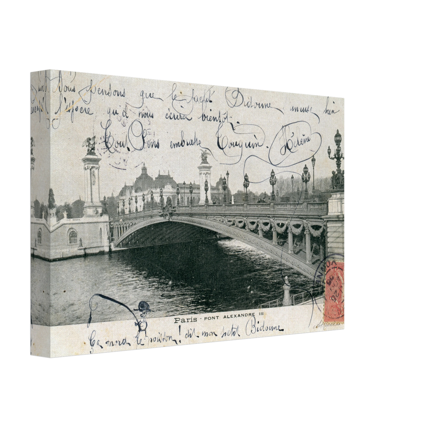 Alexandre III Bridge on the Seine (1905) – Wall Art