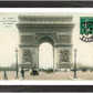 Colorized Arc de Triomphe & Horse-Drawn Carriages (1910) – Wall Art