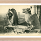 Notre Dame Gargoyle & Paris View (1900-1910) – Wall Art