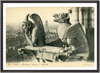 Notre Dame Gargoyle & Paris View (1900-1910) – Wall Art