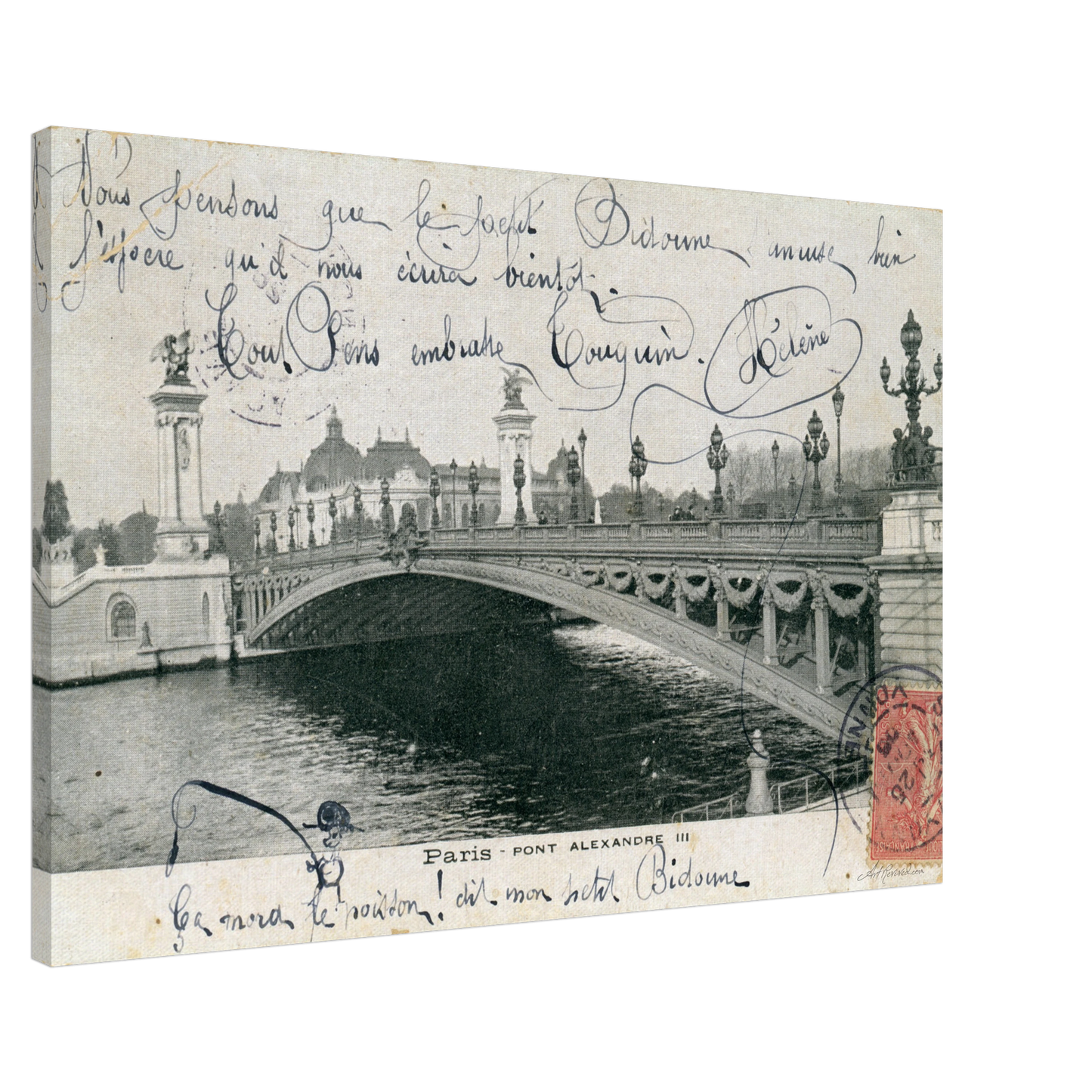 Alexandre III Bridge on the Seine (1905) – Wall Art