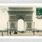 Colorized Arc de Triomphe & Horse-Drawn Carriages (1910) – Wall Art