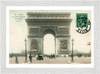 Colorized Arc de Triomphe & Horse-Drawn Carriages (1910) – Wall Art