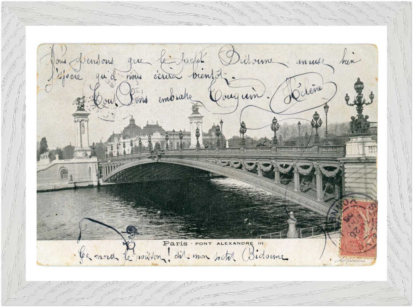 Alexandre III Bridge on the Seine (1905) – Wall Art