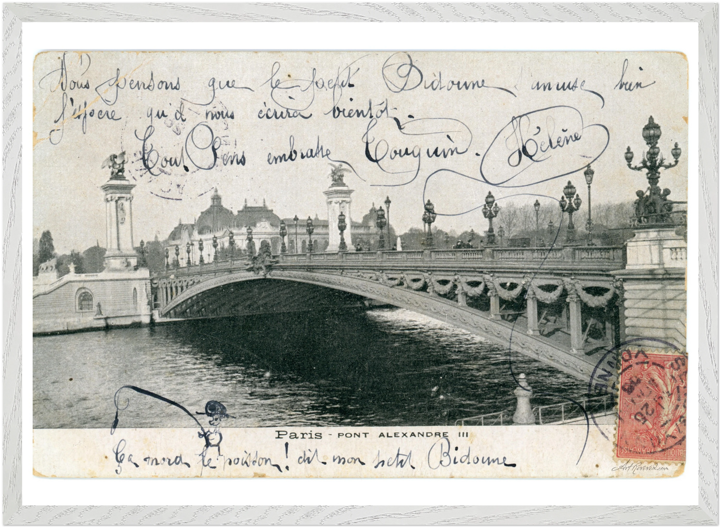 Alexandre III Bridge on the Seine (1905) – Wall Art