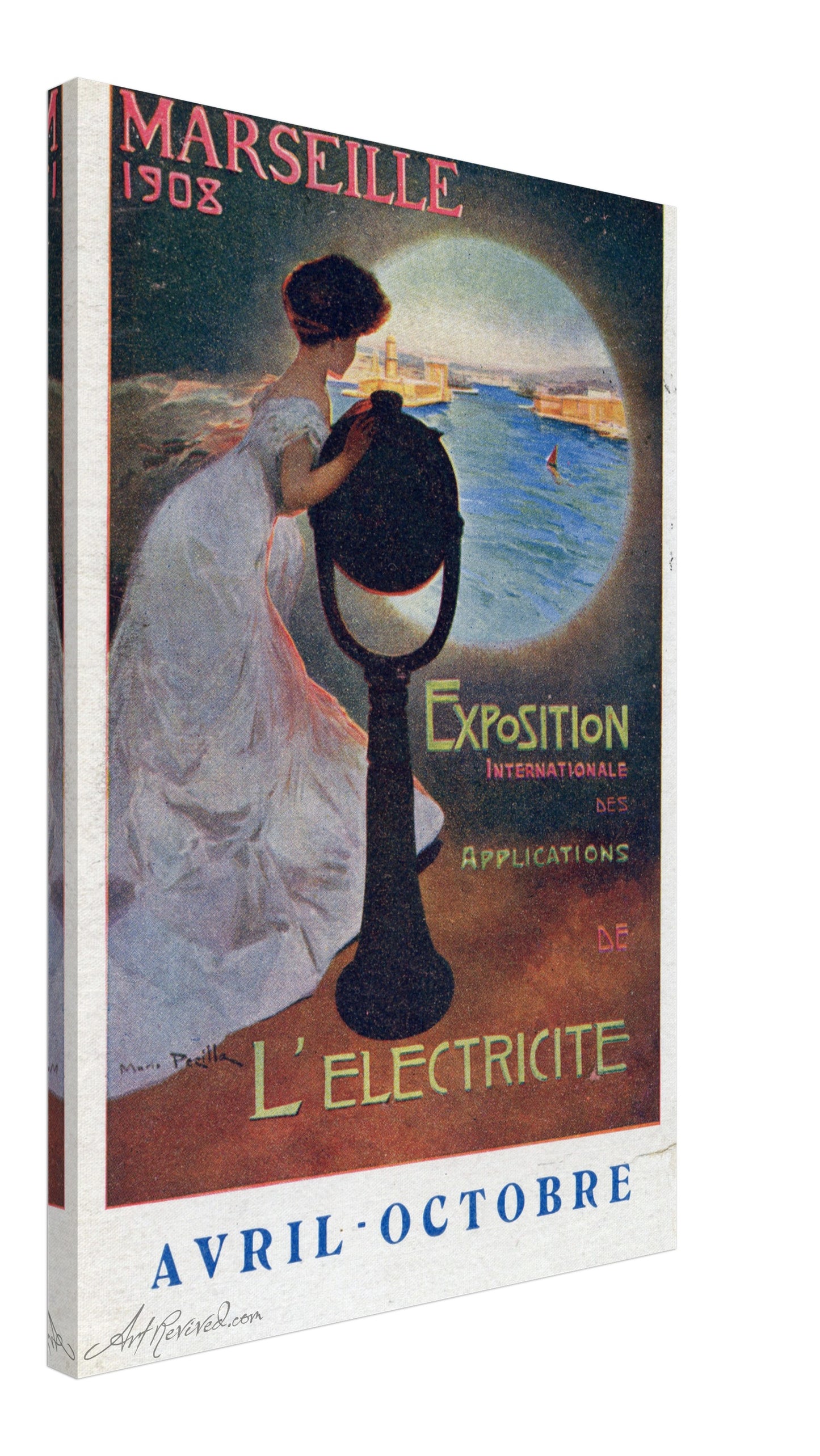 Marseille Exposition de l'electricite 1908