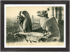 Notre Dame Gargoyle & Paris View (1900-1910) – Wall Art