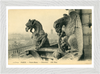 1900s Notre Dame Gargoyles - Iconic Parisian Guardians – Wall Art