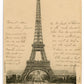 The Eiffel Tower Personal message