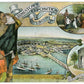 Jamestown Expo 1907 Vintage Wall Art Canvas (Unused 1907)
