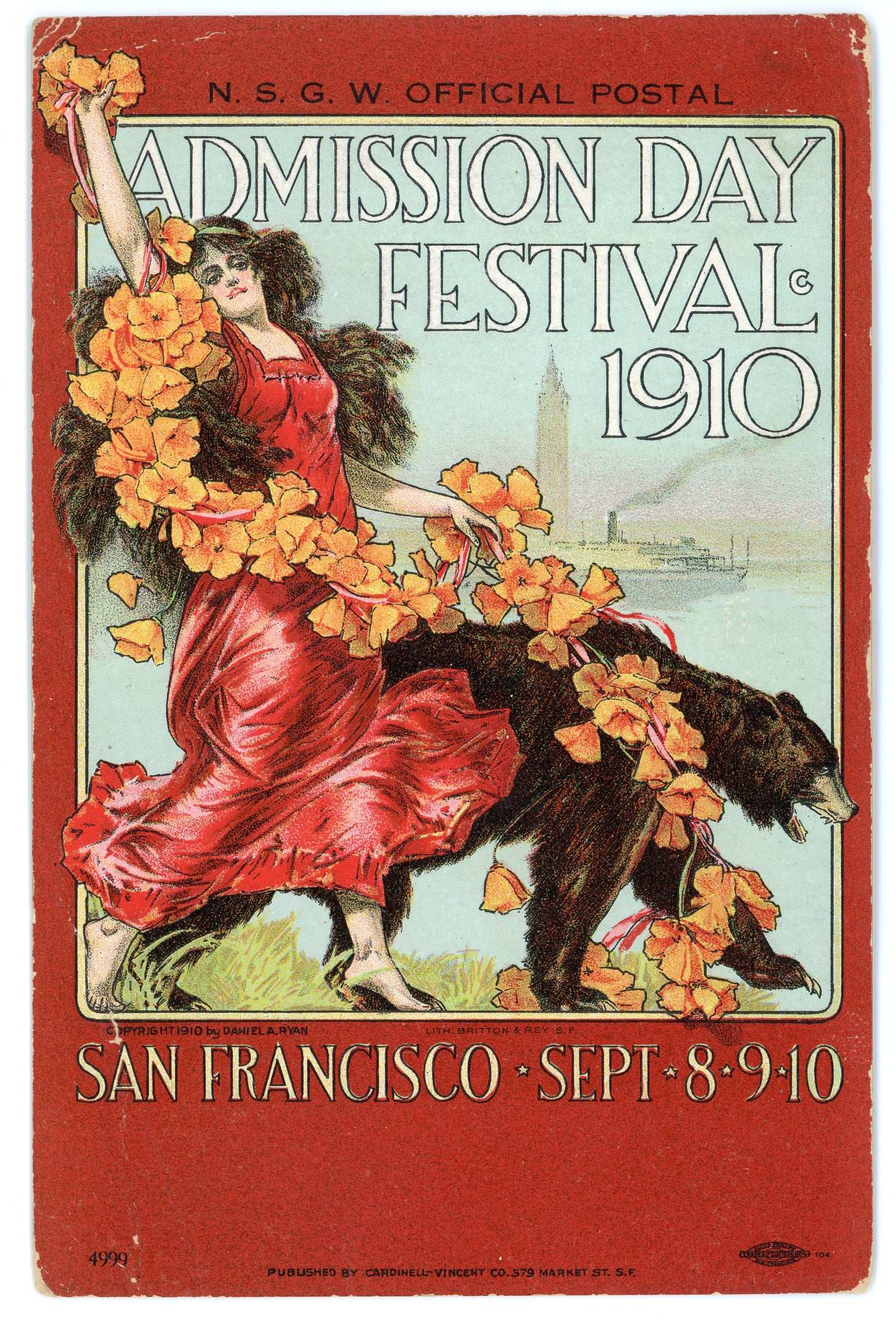 Admission Day Festival 1910 San Francisco