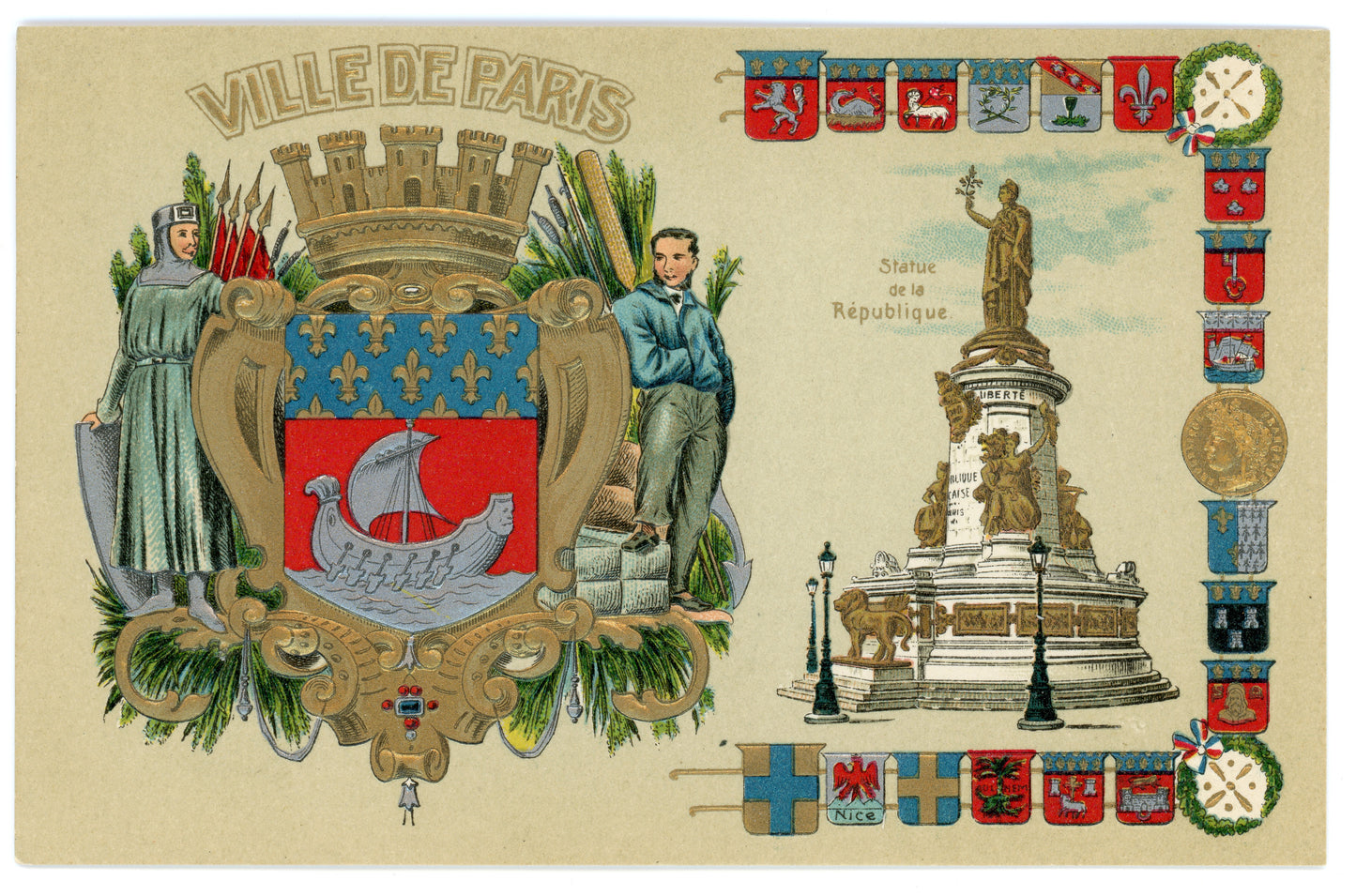 Ville De Paris Coat Of Arms