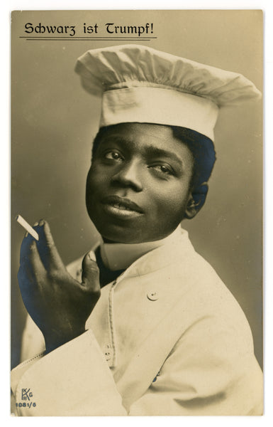 Young Colored Boy Chef-Black Is The Trumpcard
