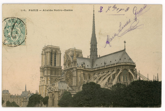 Paris Notre Dame 1903