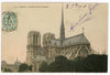 Paris Notre Dame Wall Art Canvas (07-19-1909)