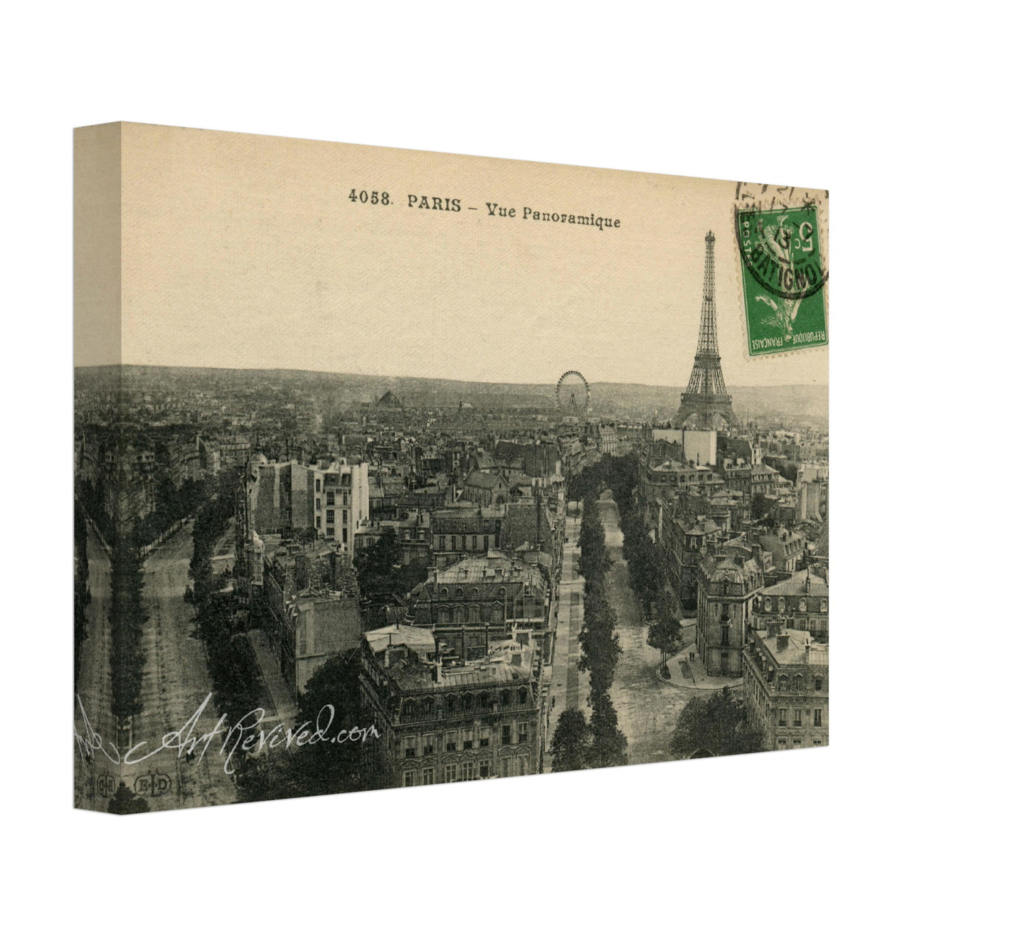 The Eiffel Tower 07-17-1913