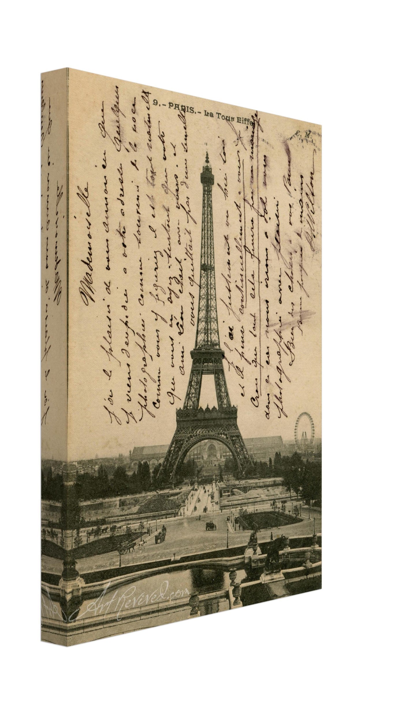 The Eiffel Tower Roue in background (ferris-wheel)