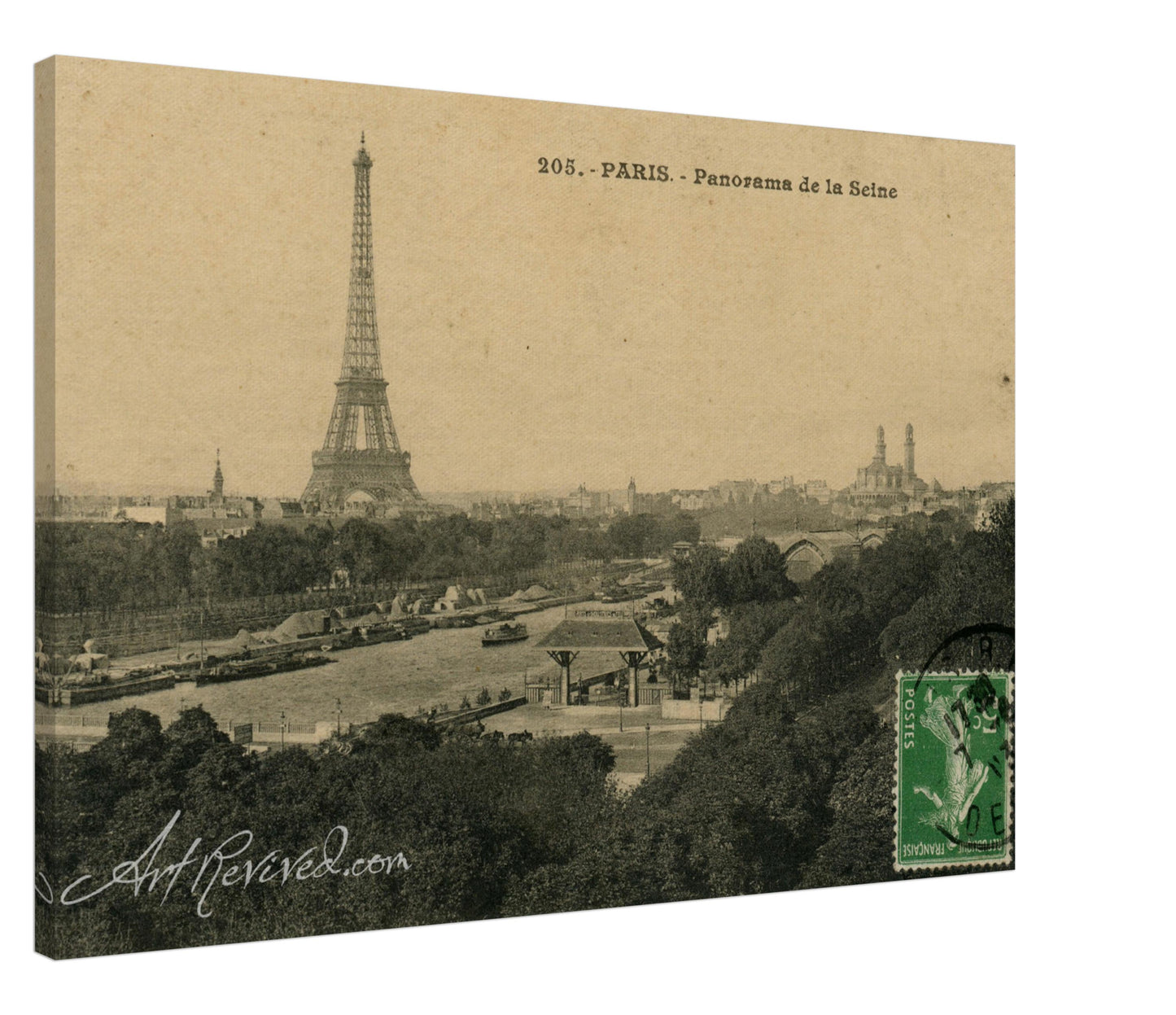 The Eiffel Tower Panorama de la Seine