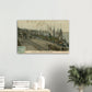 Vintage Wall Art Canvas - Bordeaux, The Hold of the Wharf Bourgogne (01-29-1906)