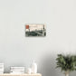 Vintage Paris Pont Alexandre III Wall Art Canvas (Mailed: 03-04-1907)