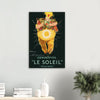 Vintage Wall Art Canvas - Le Soleil Conserves Malines (Unused 1910-1920)