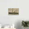 Vintage Wall Art Canvas - Steamship Bordeaux (08-18-1918)