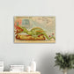 Vintage Wall Art Canvas - Chariot of Music (Mailed 03-10-1905)